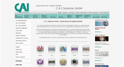 Desktop Screenshot of cai-systeme.com